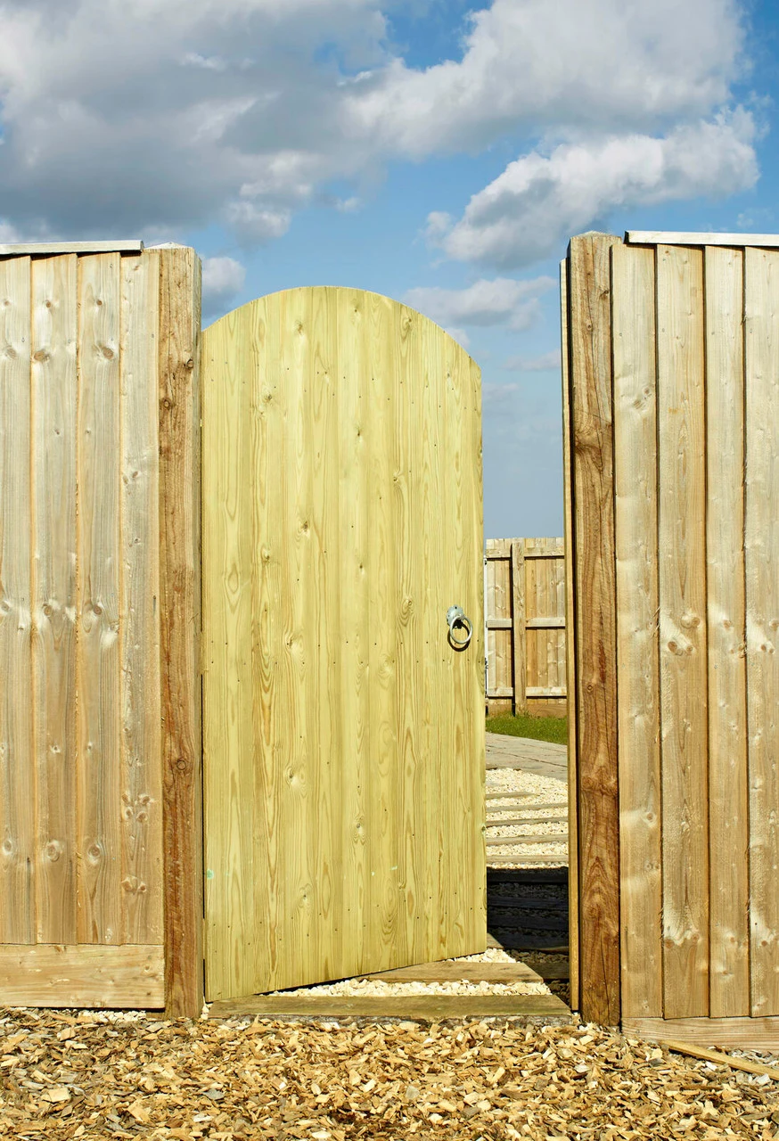 Charltons Priory Wooden Pedestrian Side Gate 1830 X 900mm - Image 4