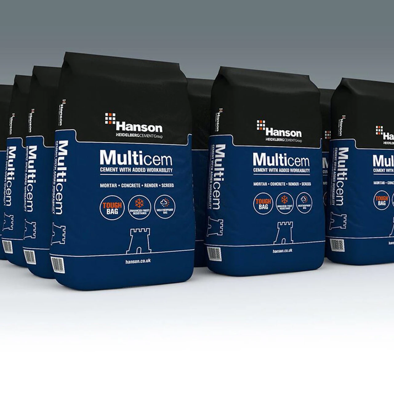 Hanson Multicem Cement Tough Bag 25kg - Image 2