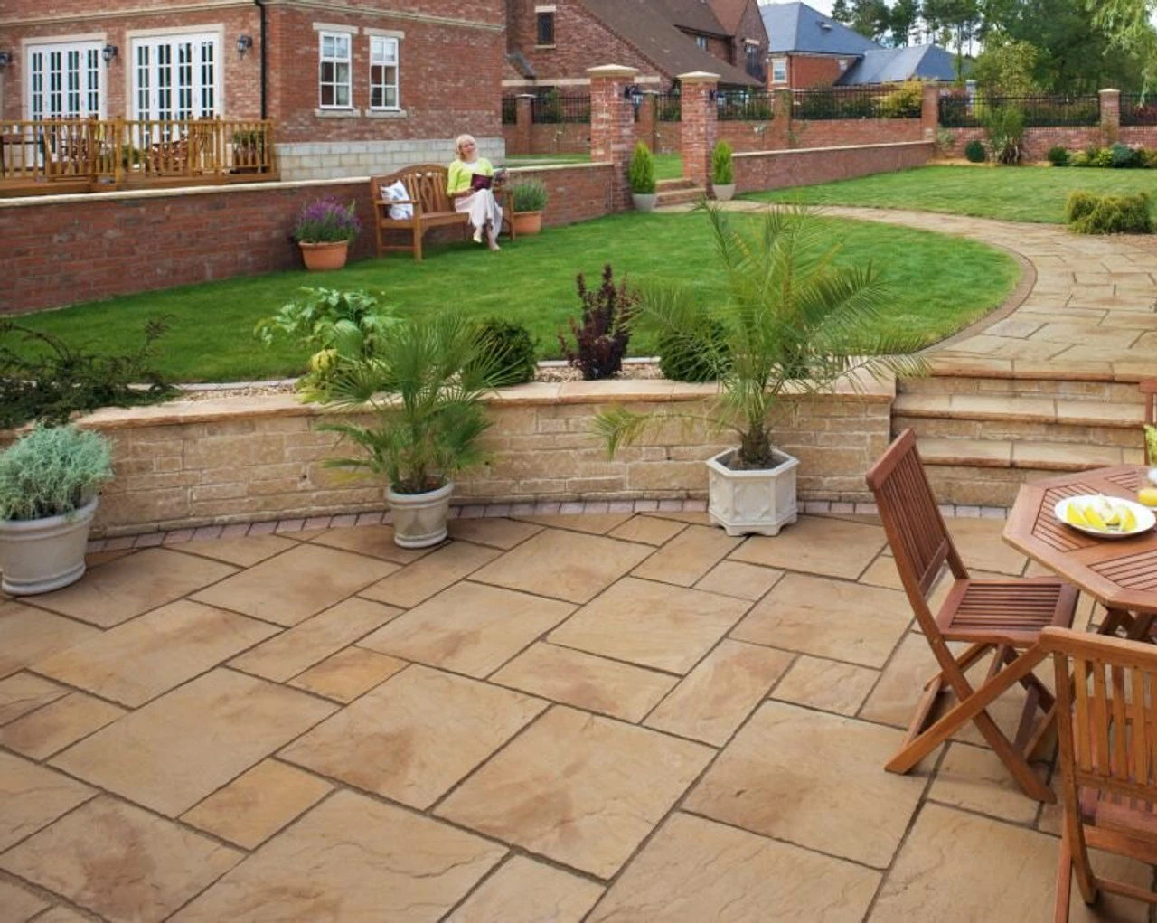 Heritage Concrete Paving Yorkstone 450 X 450 X 38mm (44 Pack)