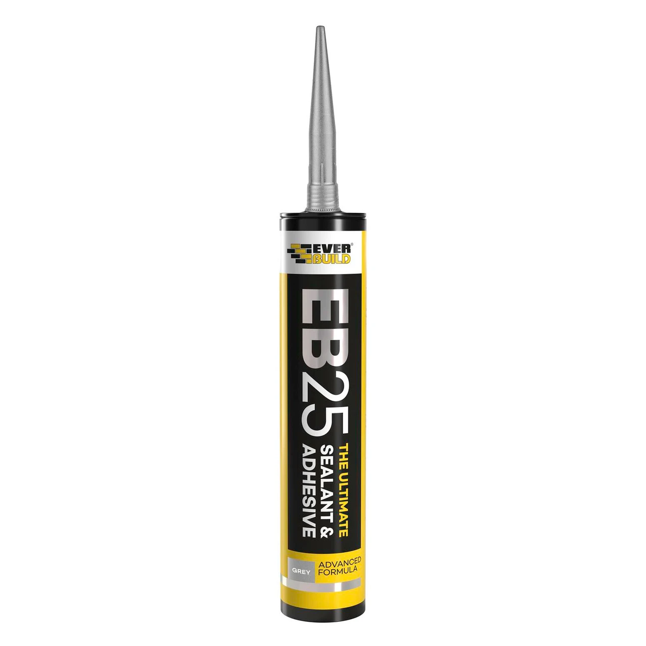 Everbuild EB25 Ultimate Sealant & Adhesive Cartridge Grey 300ml EB25GY