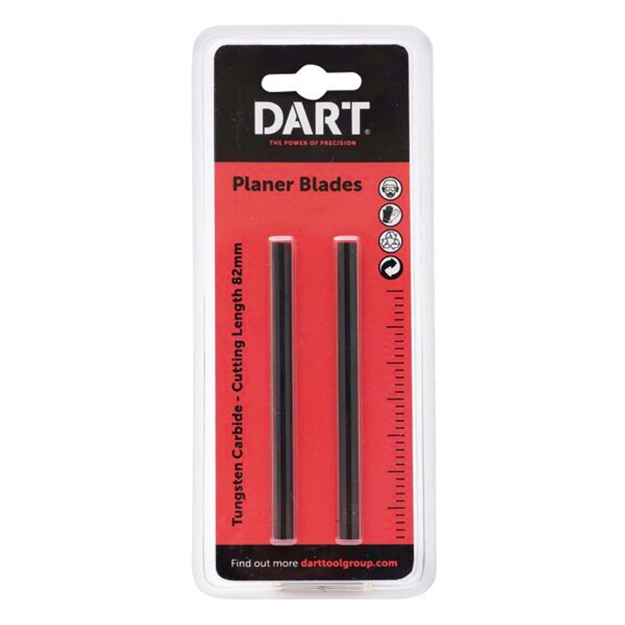 Dart Planer Blades 82mm