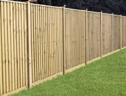Grange Trade (6ft) Featheredge Fence Panel Green FSC 1828 X 1800 X 50mm