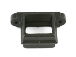 Cascade Rainwater 65mm Square Cast Iron Effect Downpipe Bracket Black 93 X 140 X 45mm