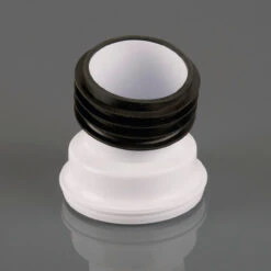 Brett Martin 14' Angled Pan Connector White