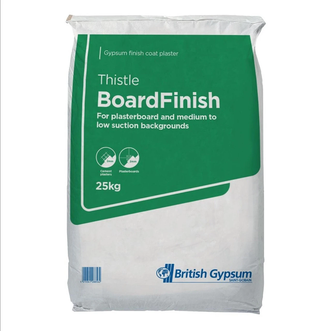 British Gypsum Thistle Board Finish Plaster 25kg