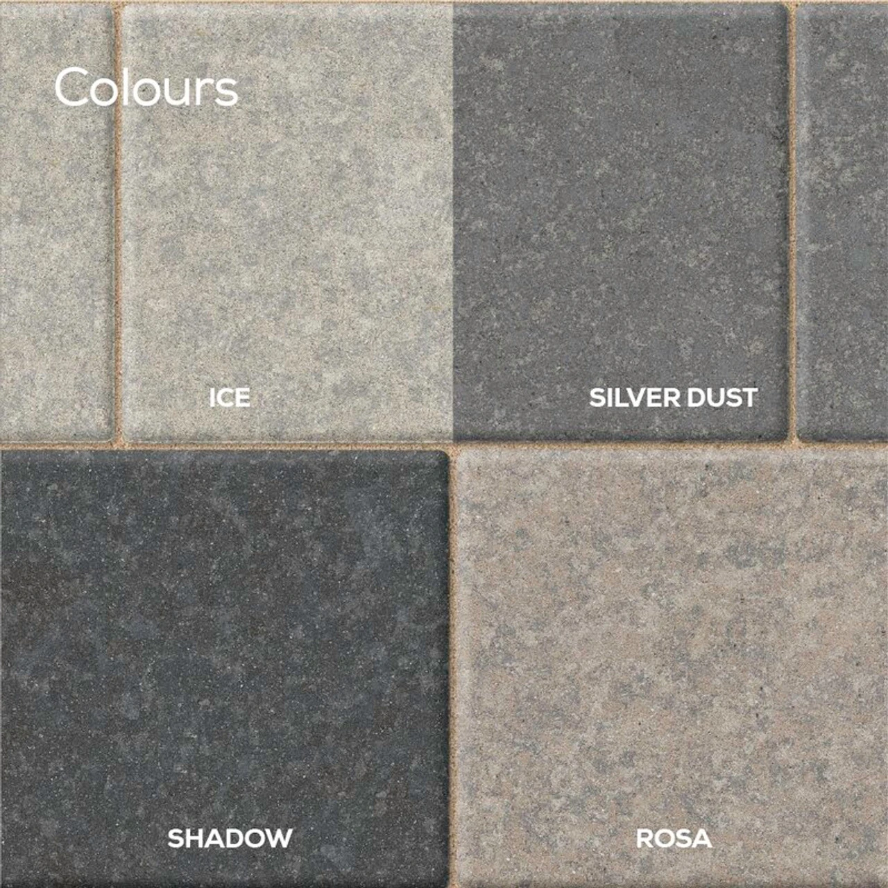 Marshalls Lunar Block Paving Rosa Mixed Size Project Pack 10.75m2 - Image 3