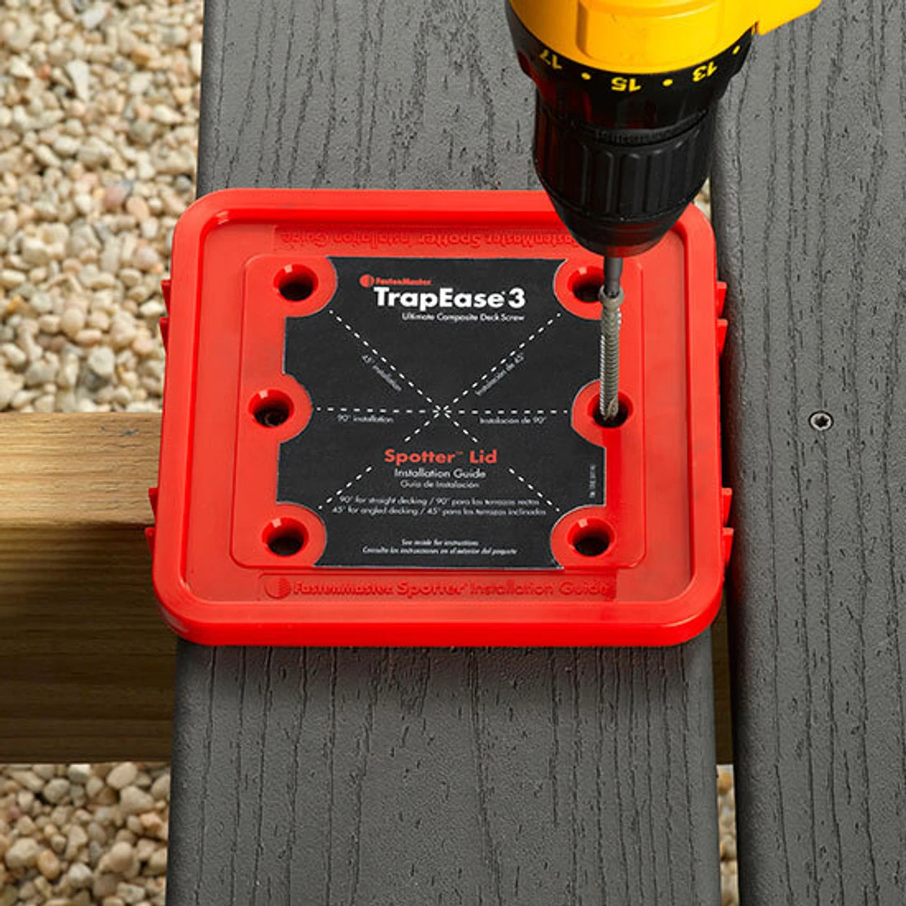 Trex Composite Decking Screws 70mm FastenMaster TrapEase3 Spiced Rum - Image 5