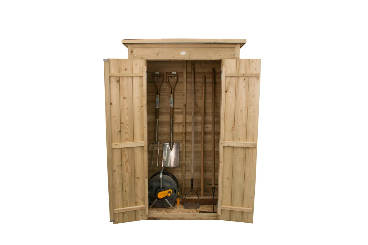 Forest Garden Pent Garden Store Tall Pressure Treated 1080 X 550 X 1780mm