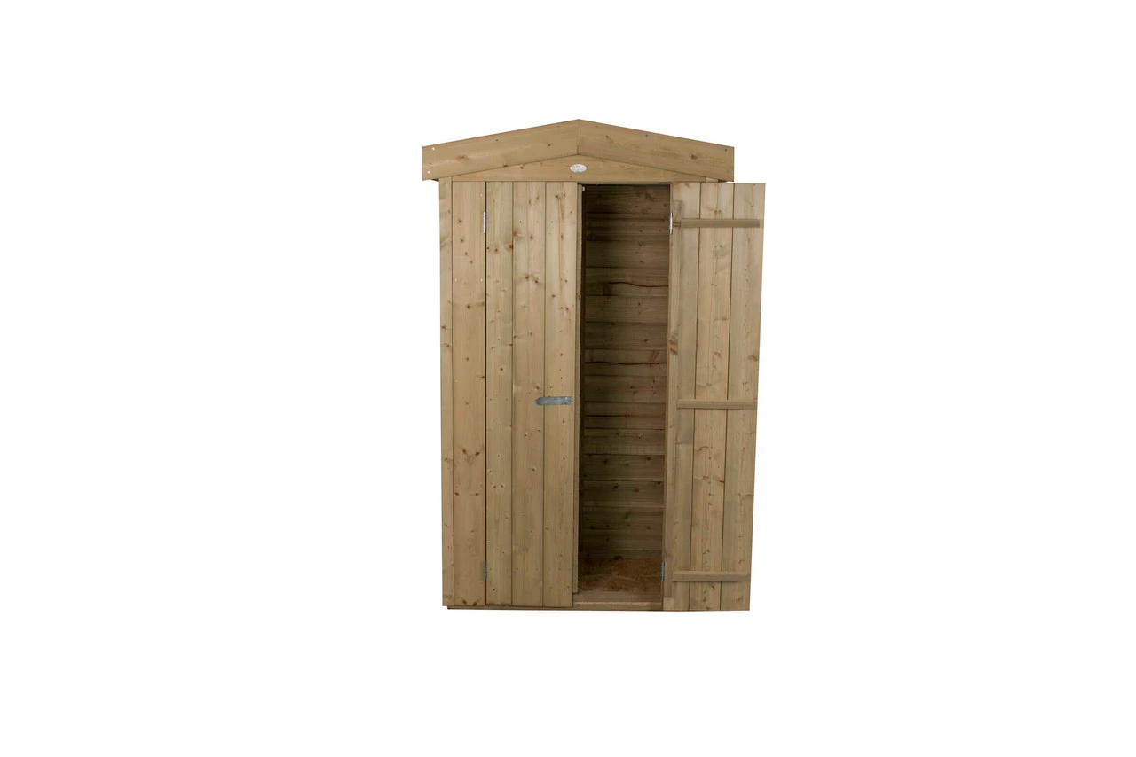 Forest Garden Apex Tall Garden Store Pressure Treated 1830 X 1100 X 510mm - Image 6